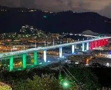 Autostrade e ferrovie - ponte Genova San Giorgio